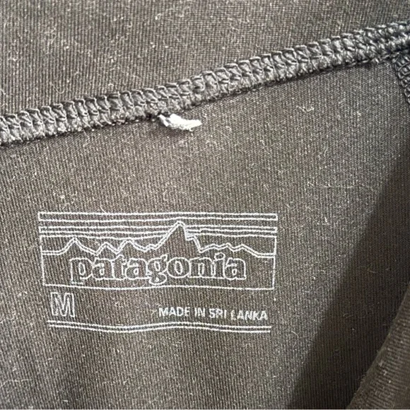 Patagonia Women’s Centered Crops Leggings Black Size M - Picture 6 of 7